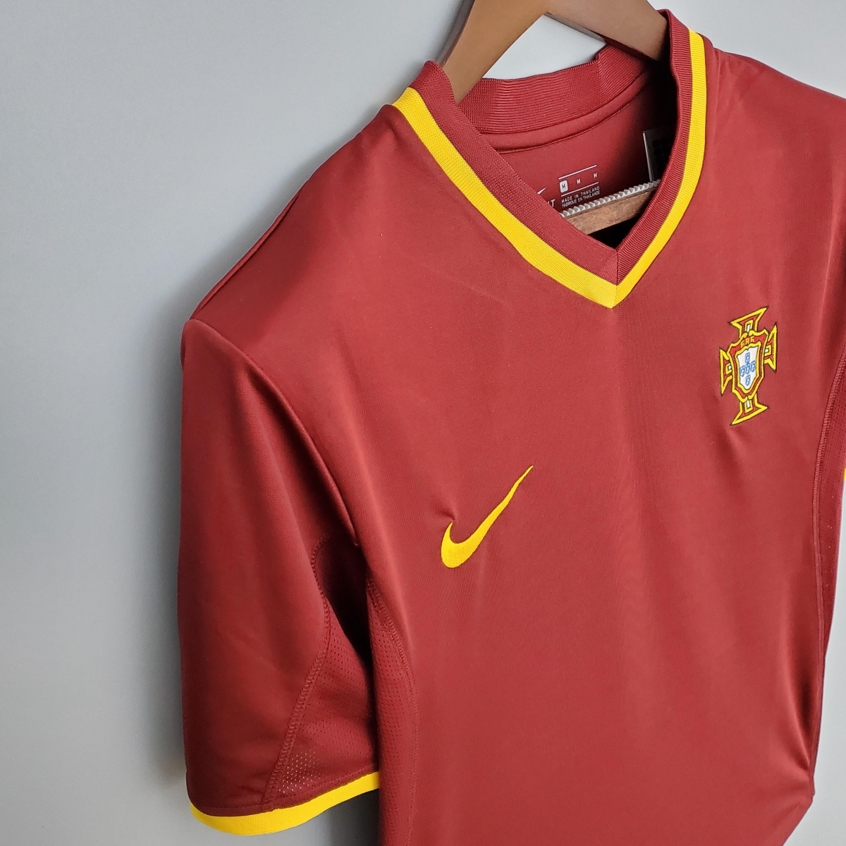 Retro 2000 Portugal home Soccer Jersey