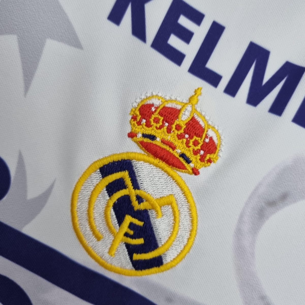 Retro 97-98 Real Madrid Champions League 7 Champions Commemorative Edition Soccer Jersey