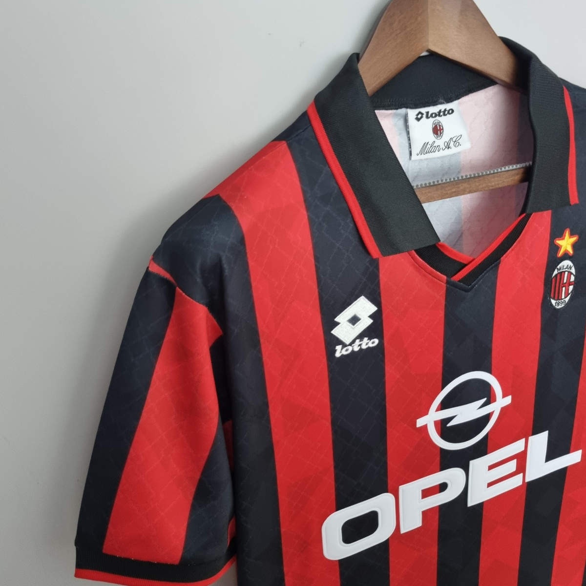 Retro 95/96 AC Milan home Soccer Jersey