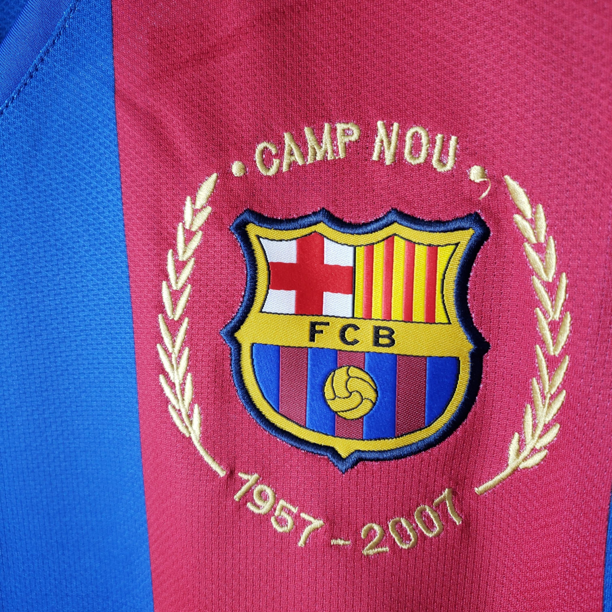 Retro 07/08 Barcelona home Soccer Jersey