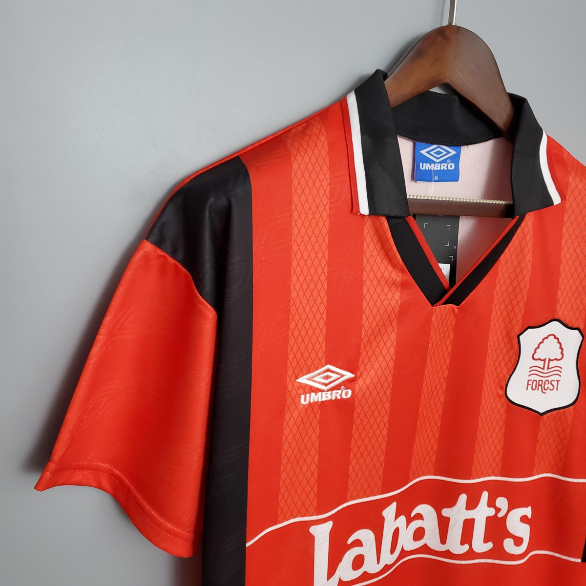 Retro Nottingham Forest 94/95 Red Soccer Jersey