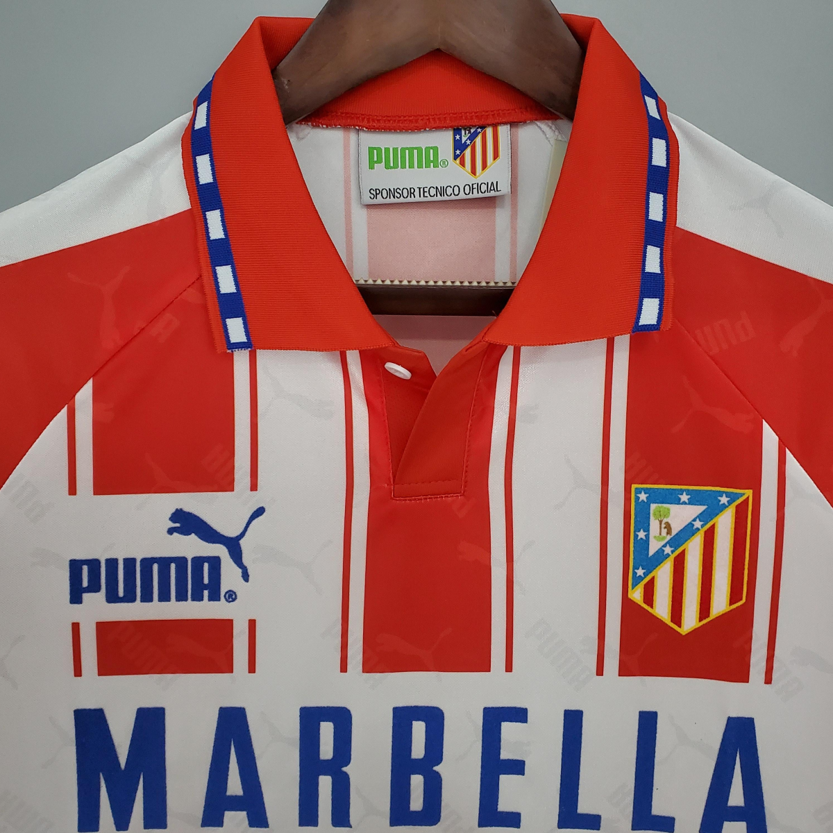 Retro Atletico Madrid 94/95 home Soccer Jersey
