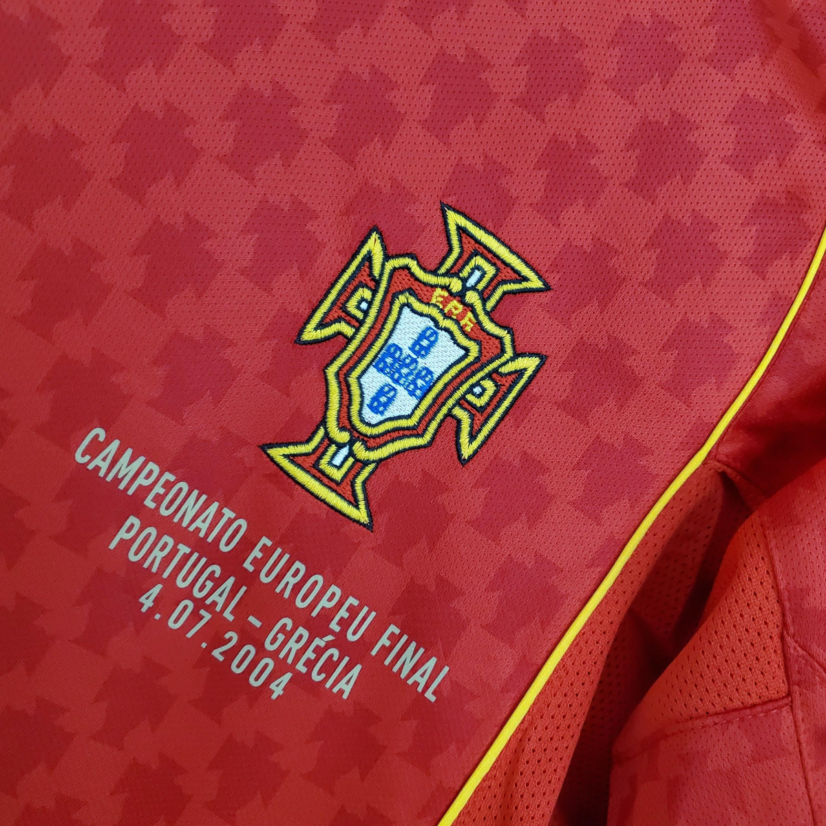 Retro Portugal 2004 home Soccer Jersey