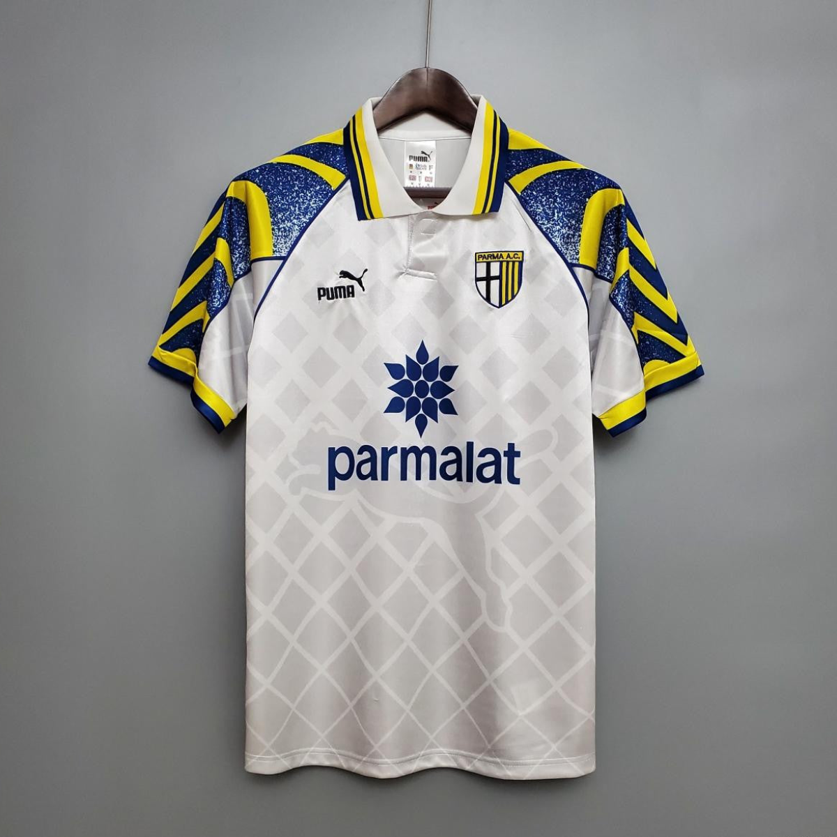 Retro Parma 95/97 White Soccer Jersey