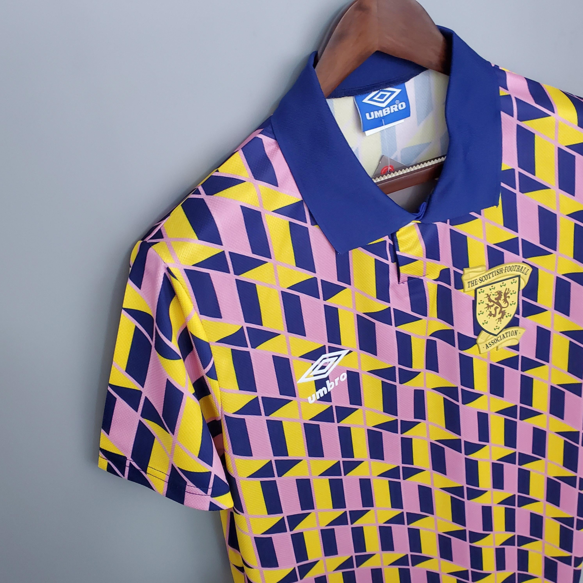 Retro Scotland 1988/89 third away Soccer Jersey