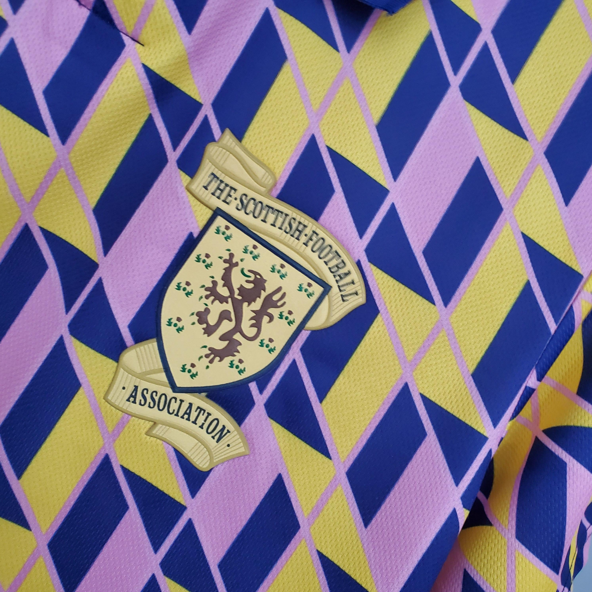 Retro Scotland 1988/89 third away Soccer Jersey