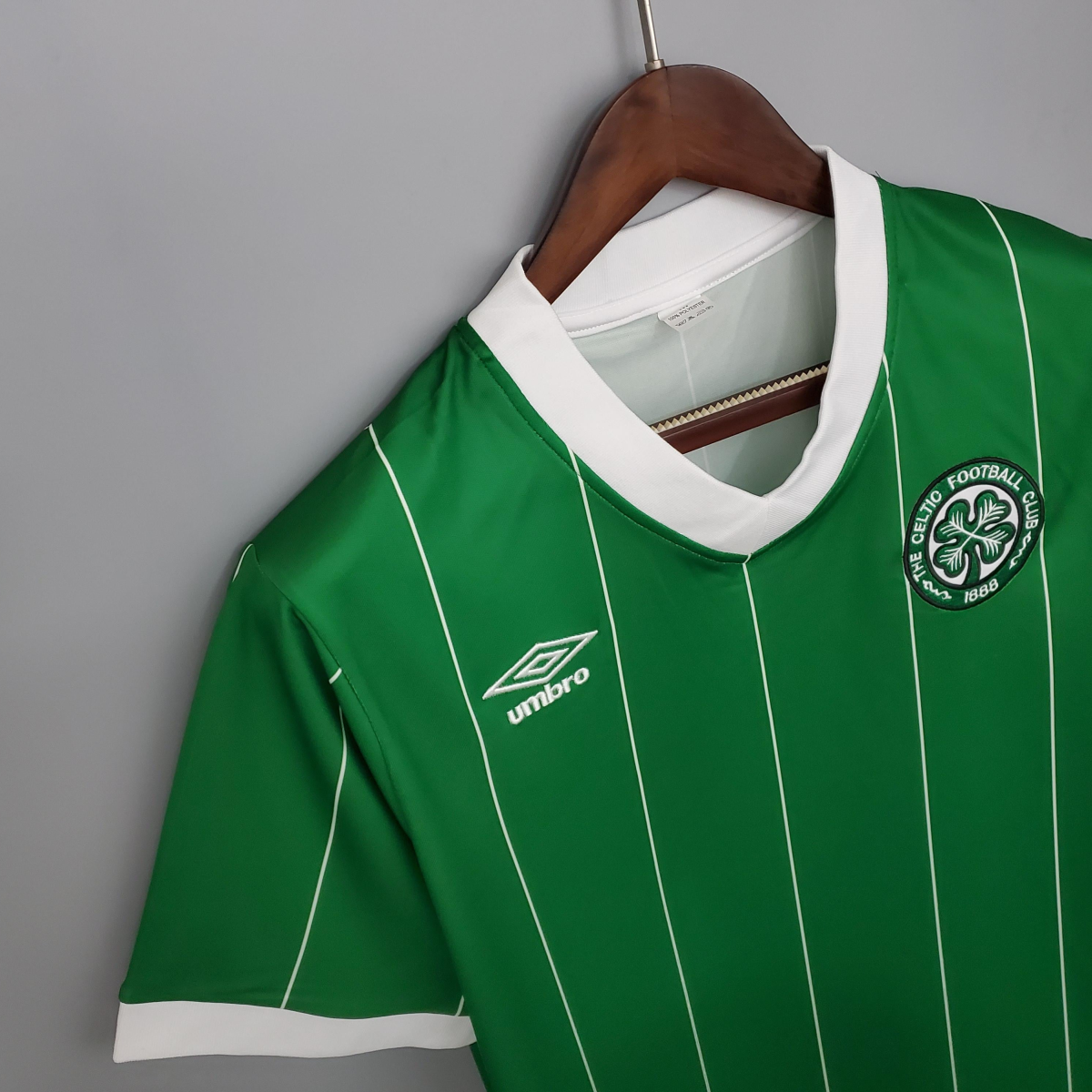 Retro 84/86 Celtic home Soccer Jersey