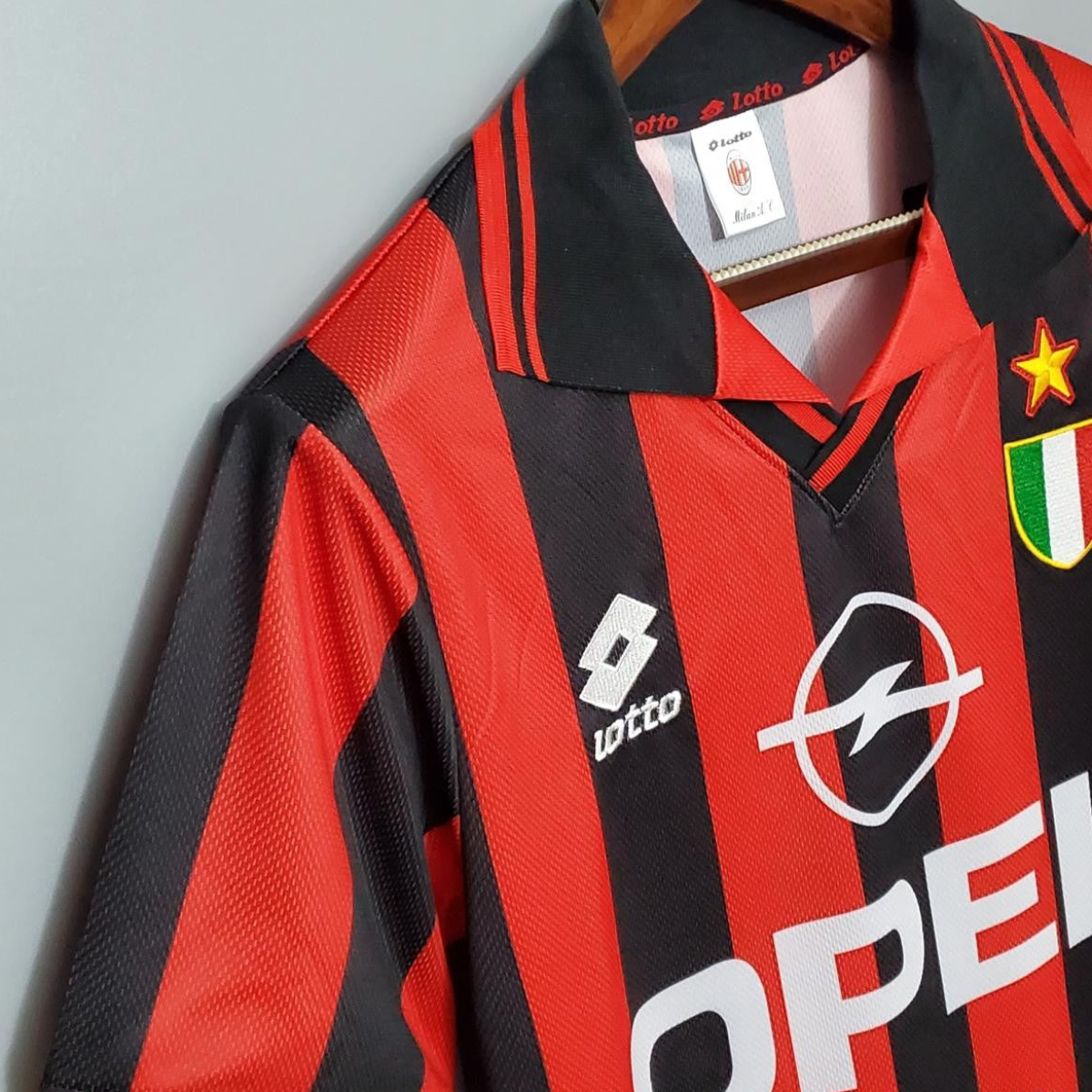 Retro 96/97 AC Milan home Soccer Jersey