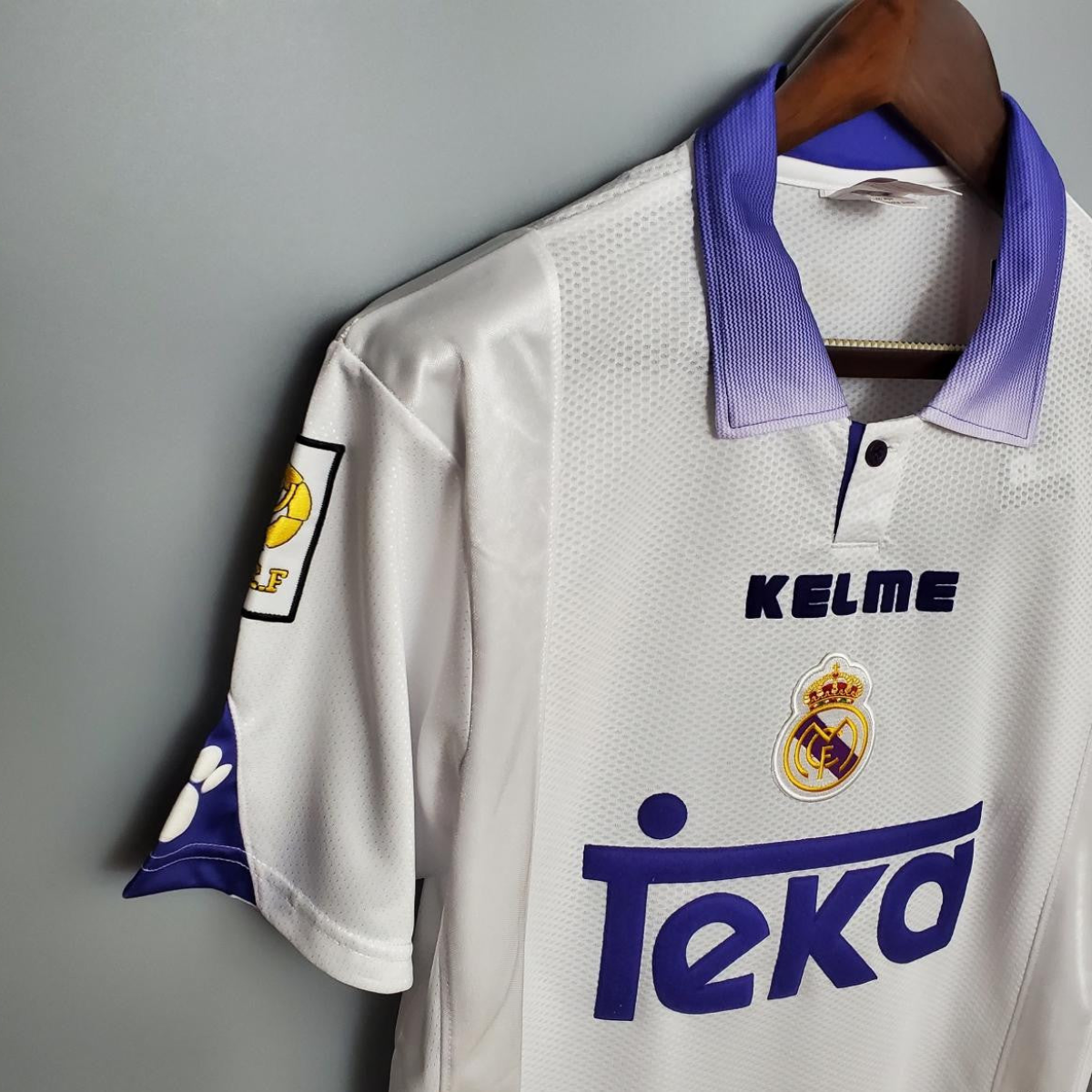 Retro Real Madrid 97/98 home Soccer Jersey