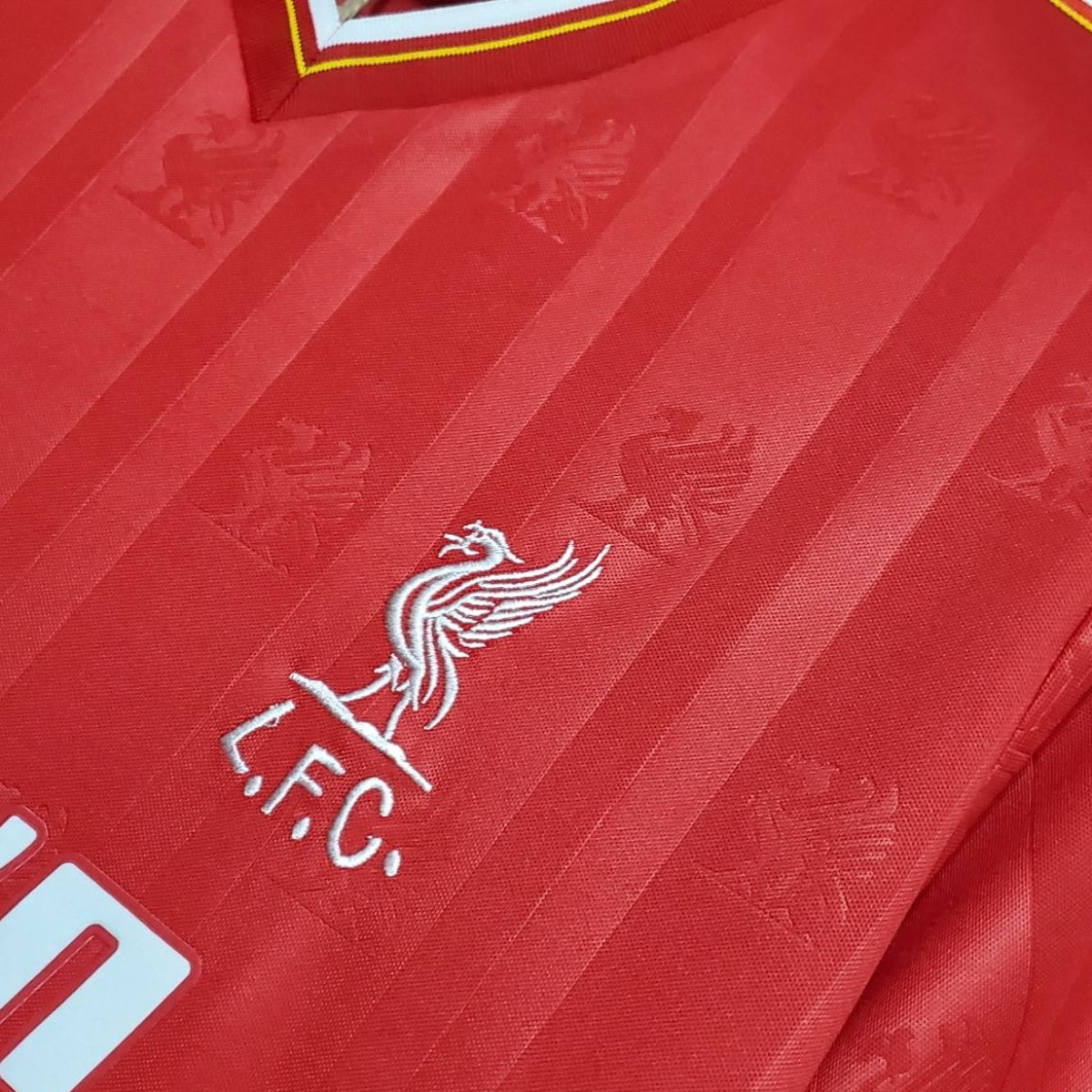 Retro 85/86 Liverpool home Soccer Jersey