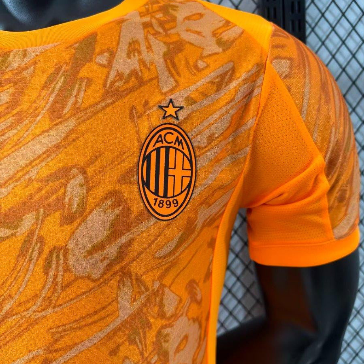 Player Version 25/26 AC Milan Orange Jersey