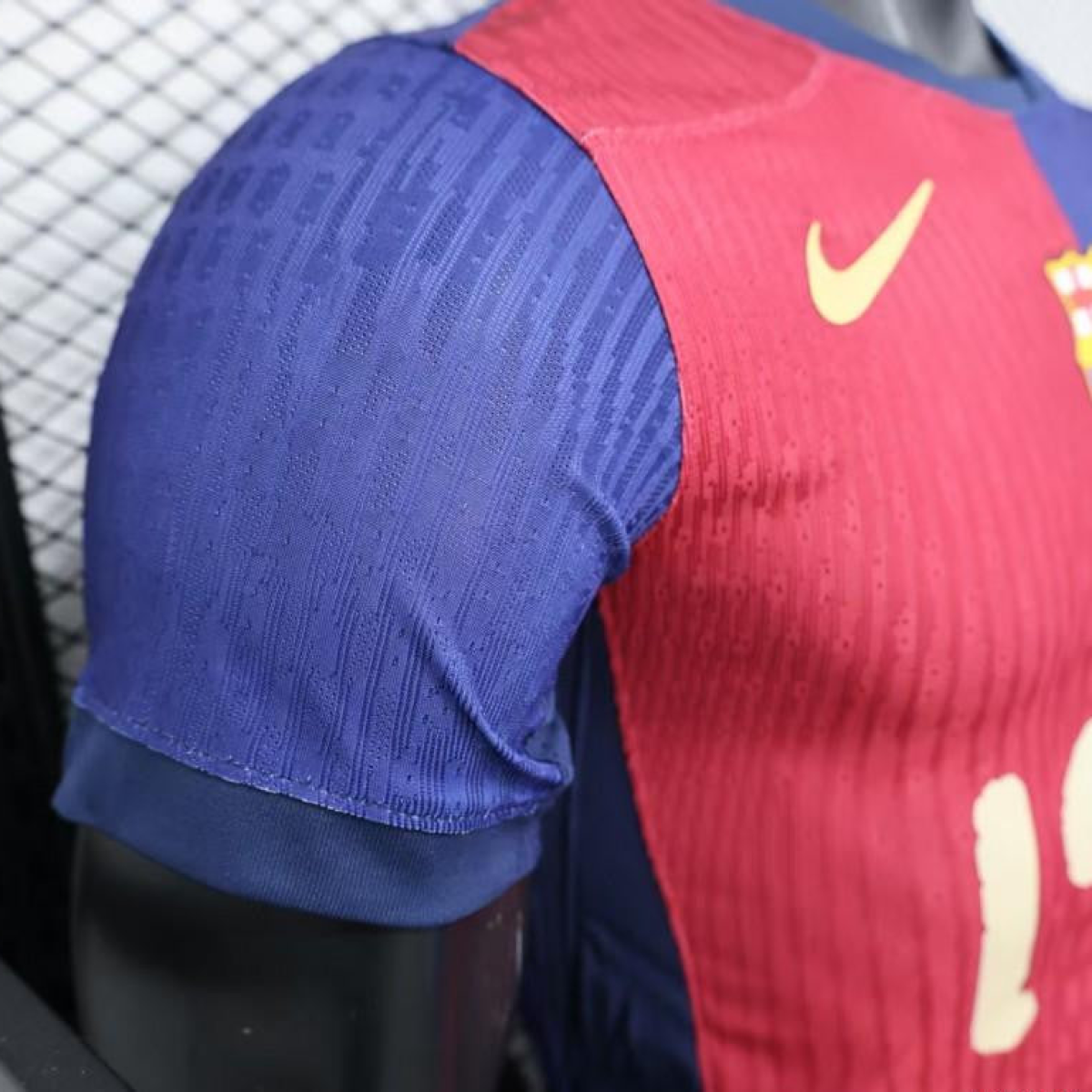 Player Version 25/26 FC Barcelona Home with Pink "T.S. 1989" Jersey