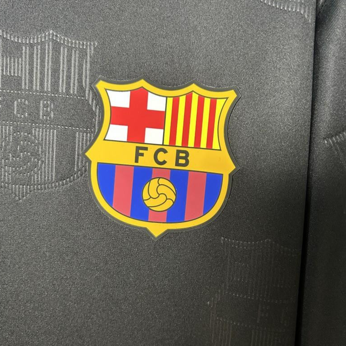 25/26 FC Barcelona Black with Spotify Logo Jersey