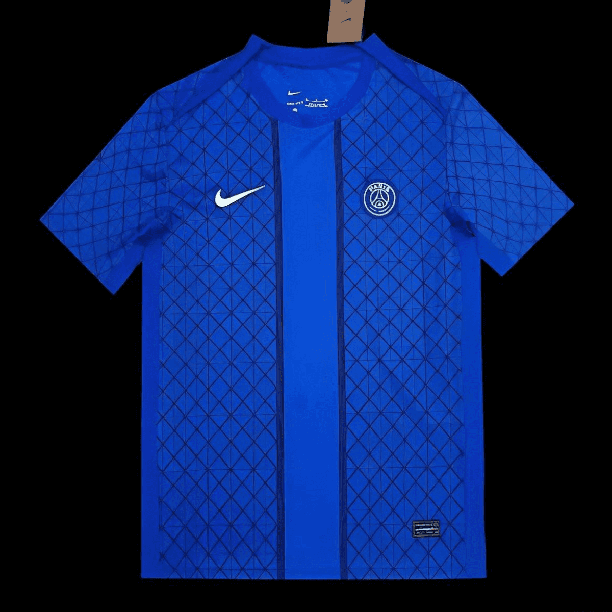 25/26 PSG Blue with Diamond Pattern Jersey