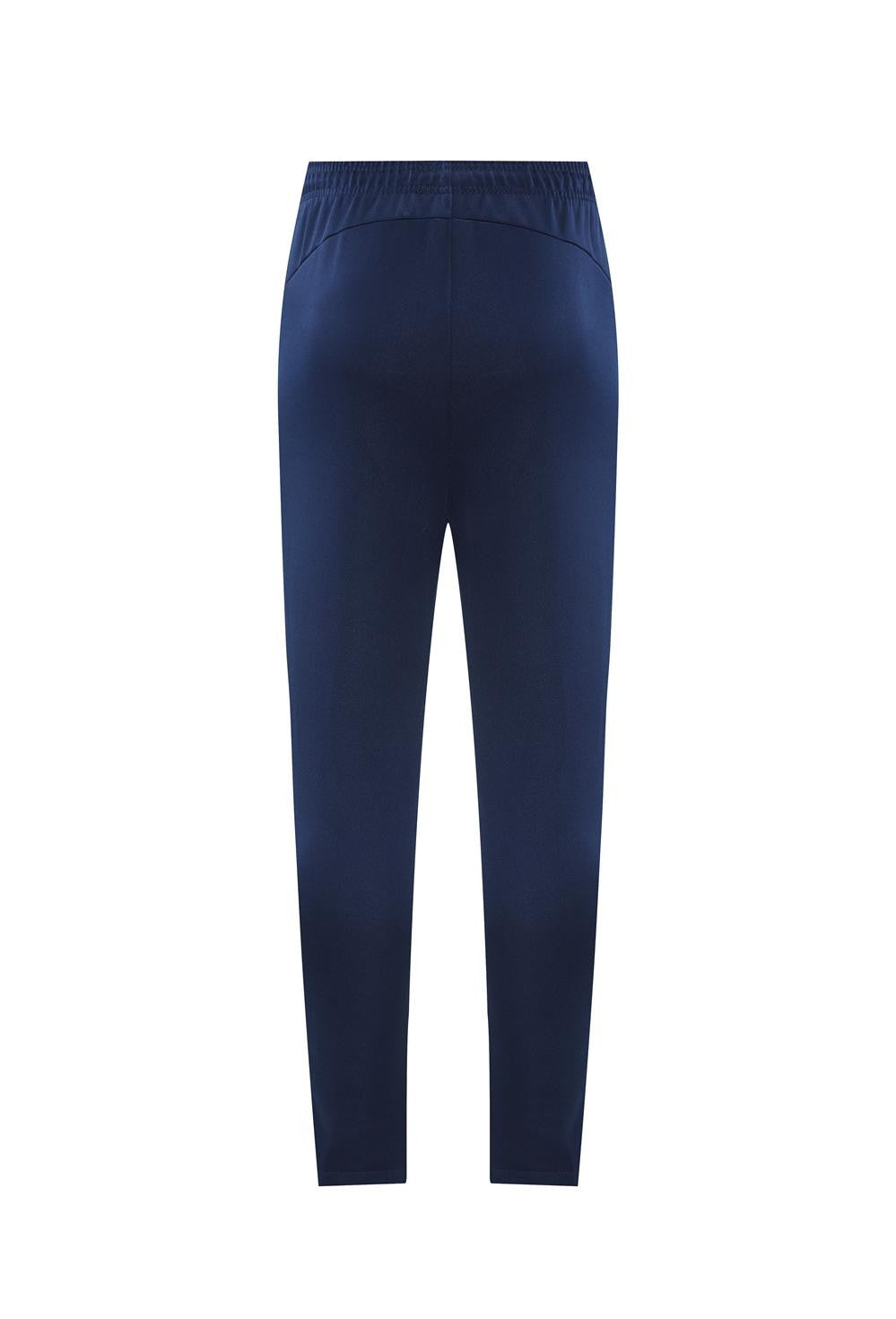 24/25 PSG Blue Grid Pattern Full Zipper Jacket +Long Pants