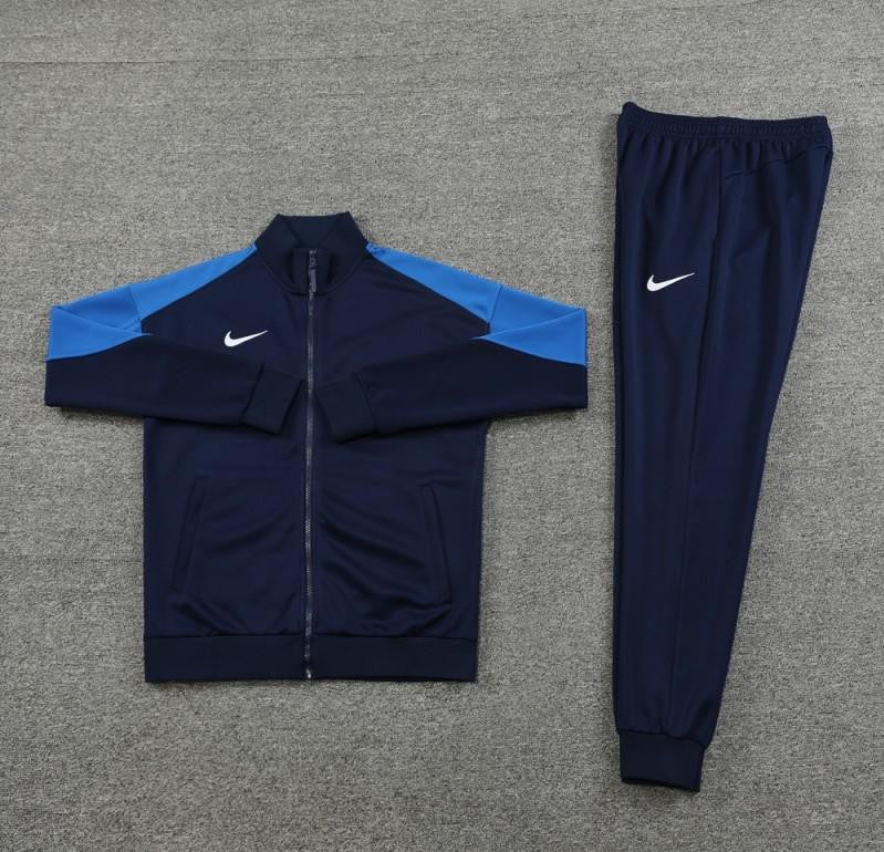 24/25 Nike Navy/Blue Full Zipper Jacket +Long Pants