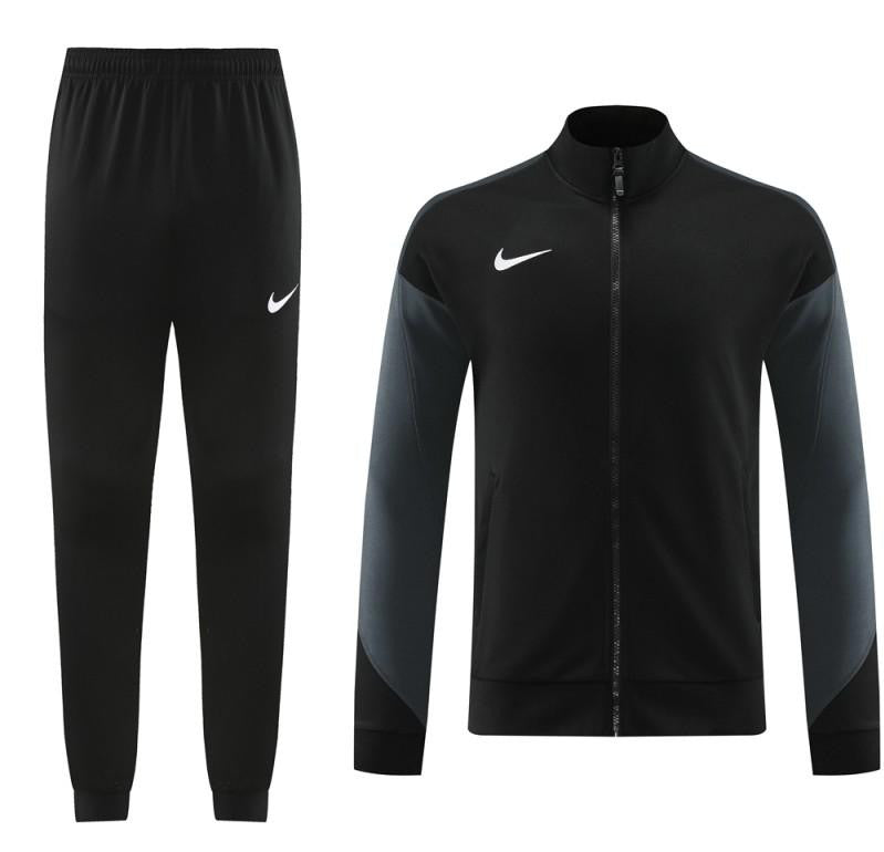 24/25 Nike Black Full Zipper Jacket +Long Pants