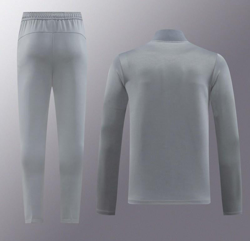 24/25 Puma Grey Full Zipper Jacket +Long Pants