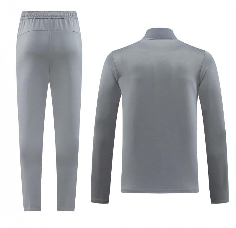 24/25 Puma Grey Full Zipper Jacket +Long Pants