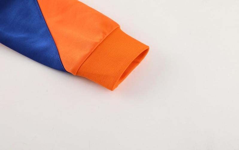 2024 Netherlands Blue Full Zipper Jacket +Long Pants