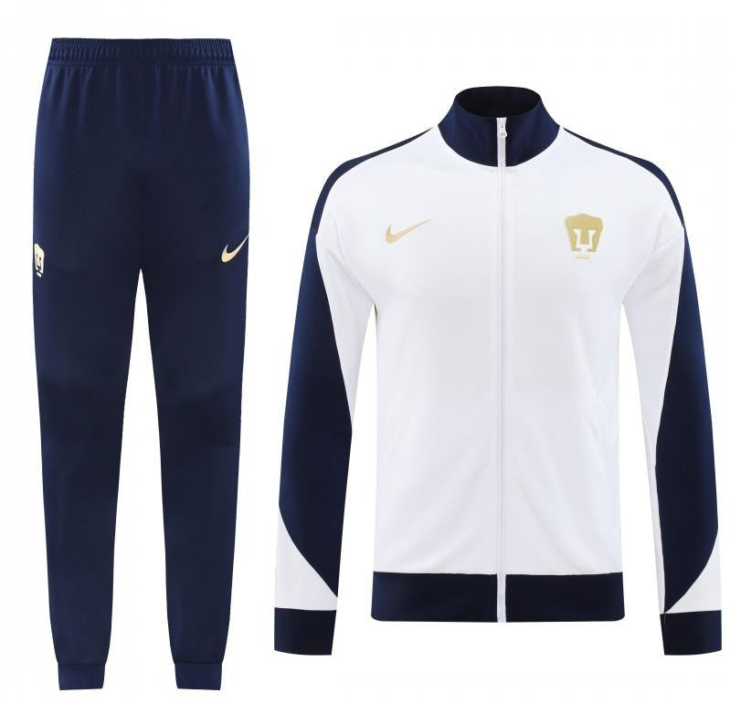 24/25 Club America White Full Zipper Jacket +Long Pants
