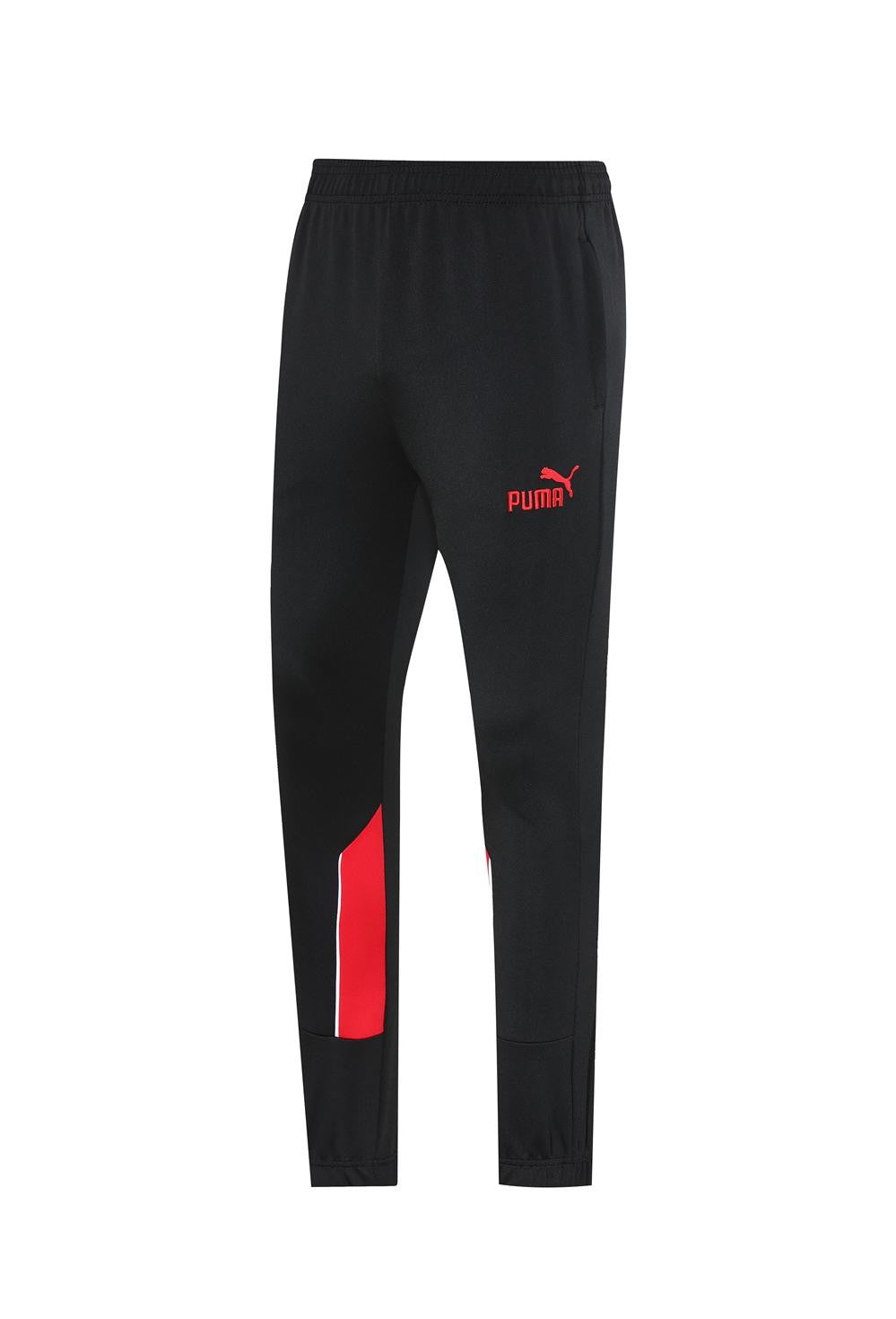 25/26 AC Milan Black/Red Full Zipper Jacket +Long Pants