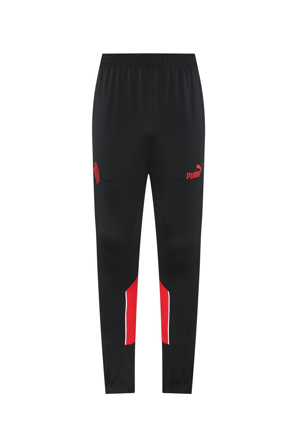 25/26 AC Milan Black/Red Full Zipper Jacket +Long Pants