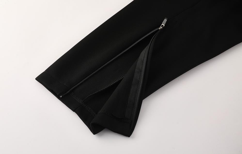 25/26 Barcelona Black/Blue Full Zipper Jacket +Long Pants