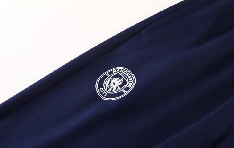 25/26 Manchester City Blue/Navy Full Zipper Jacket +Long Pants