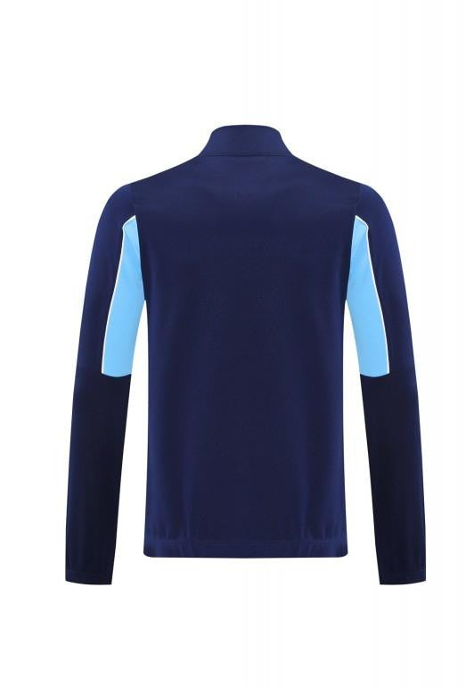 25/26 Manchester City Blue/Navy Full Zipper Jacket +Long Pants
