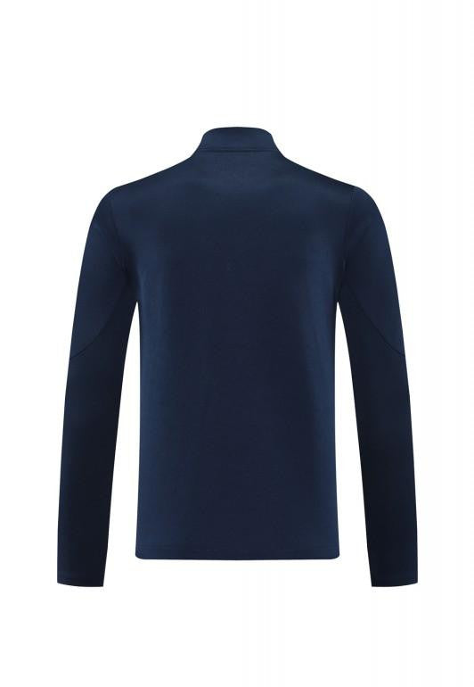 2025 Portugal Navy Full Zipper Jacket +Long Pants