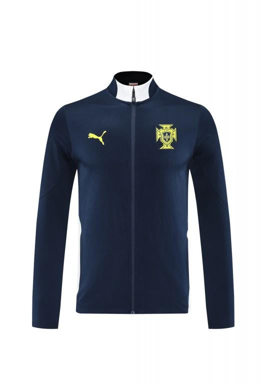 2025 Portugal Navy Full Zipper Jacket +Long Pants