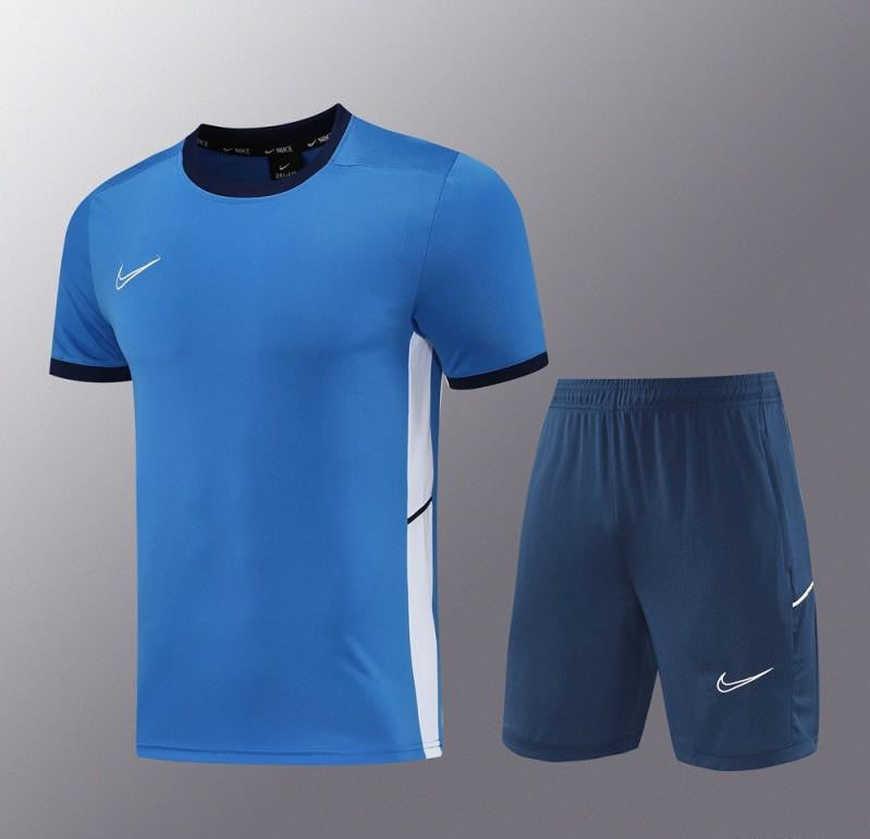 2025 Adidas Blue Short Sleeve Jersey+Shorts