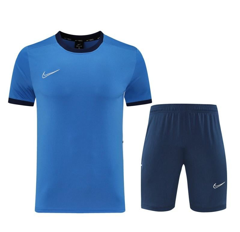 2025 Adidas Blue Short Sleeve Jersey+Shorts