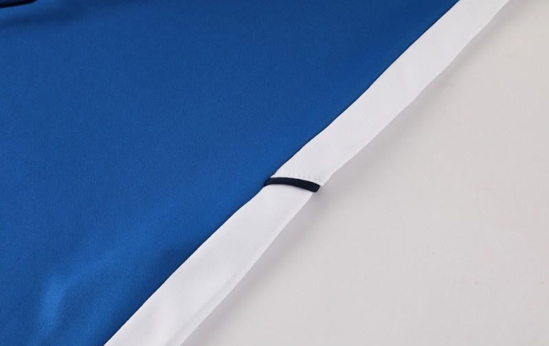 2025 Nike Blue Full Hoodie Zipper Jacket +Long Pants