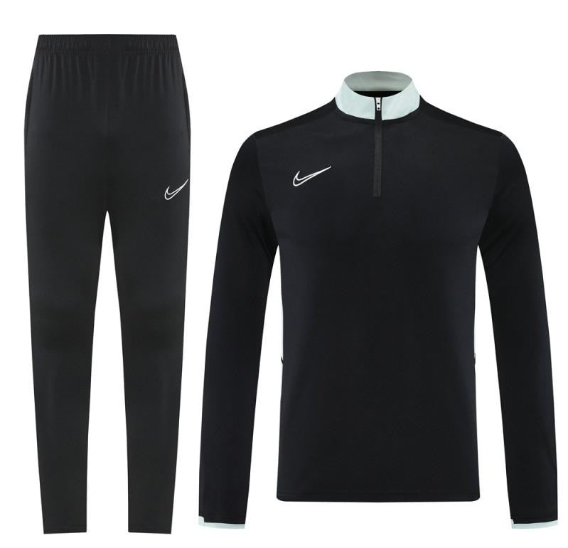 2025 Nike Black Full Hoodie Zipper Jacket +Long Pants