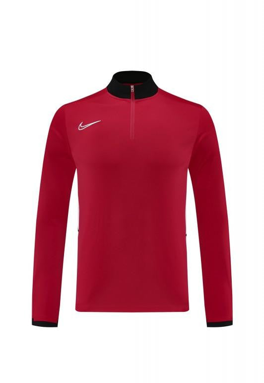 2025 Nike Red Full Hoodie Zipper Jacket +Long Pants