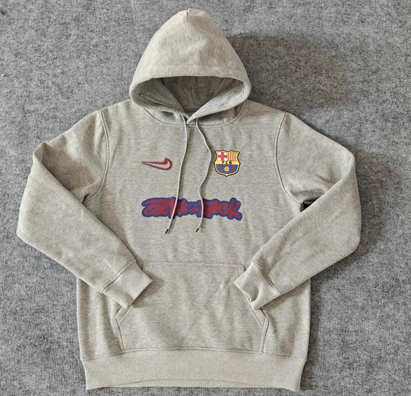 25/26 Barcelona Black Cactus Jack Hoodie -7 Colors
