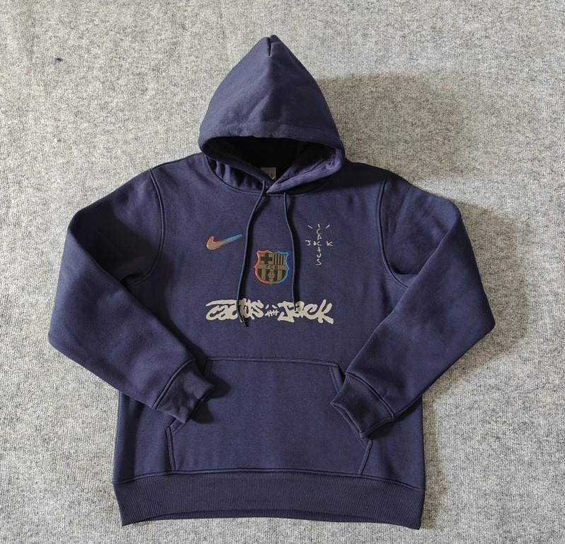 25/26 Barcelona Black Cactus Jack Hoodie -7 Colors