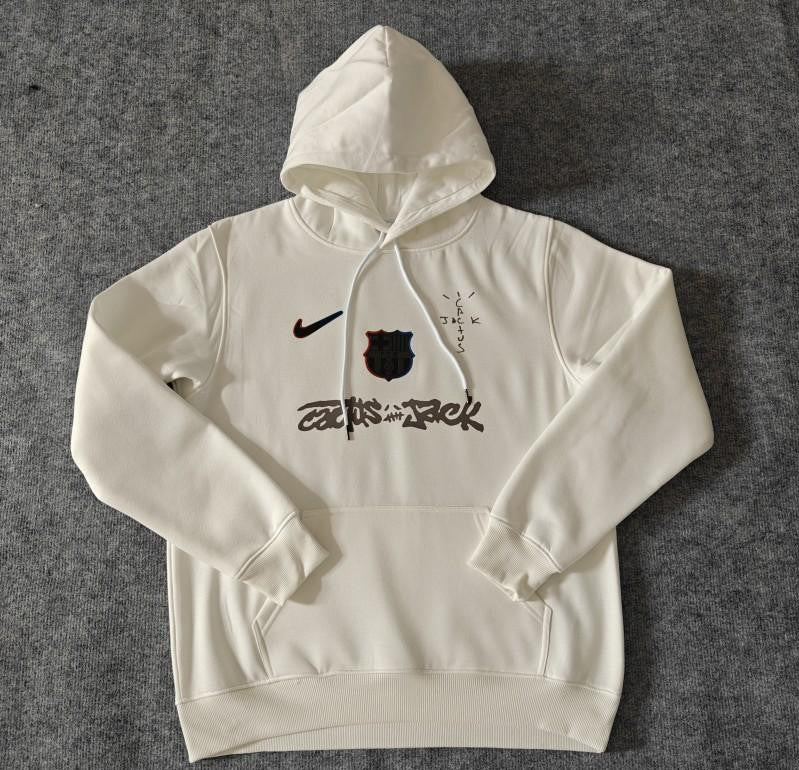 25/26 Barcelona Black Cactus Jack Hoodie -7 Colors