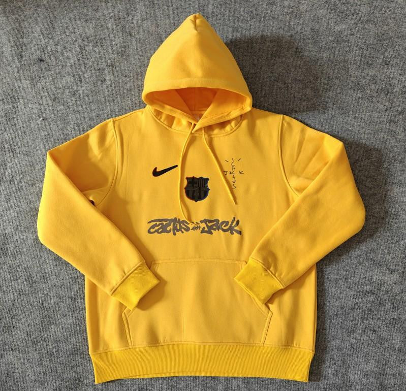 25/26 Barcelona Black Cactus Jack Hoodie -7 Colors