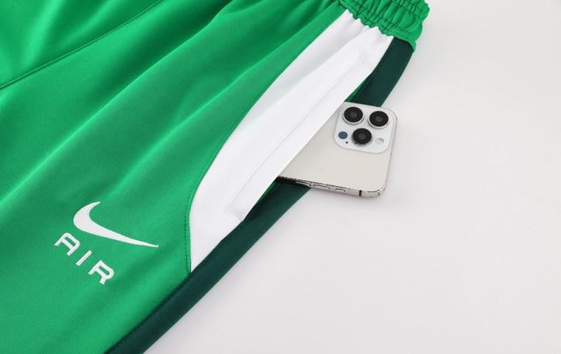 2025 NIKE Green Full Zipper Jacket +Long Pants