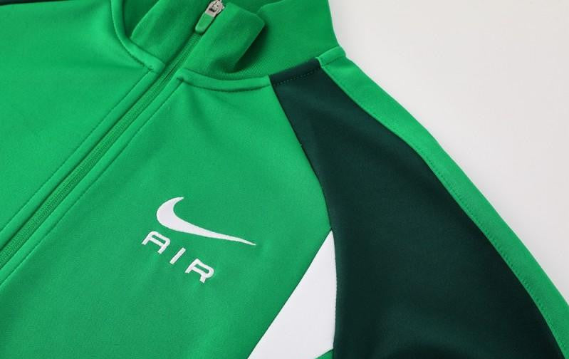 2025 NIKE Green Full Zipper Jacket +Long Pants