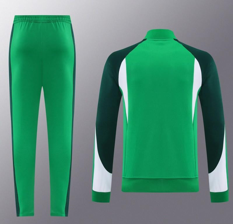 2025 NIKE Green Full Zipper Jacket +Long Pants