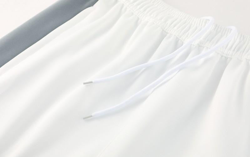 2025 NIKE WHITE/Grey Full Zipper Jacket +Long Pants