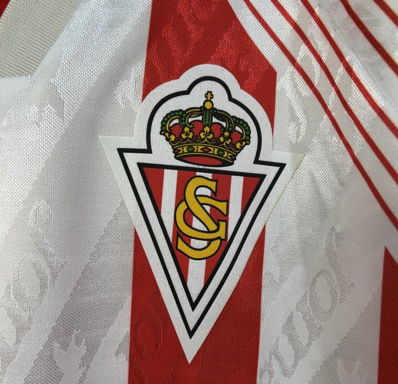94/95 Retro Sporting Gijon Home Jersey