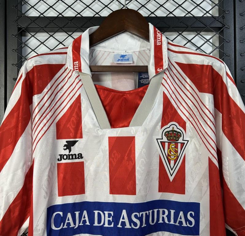 94/95 Retro Sporting Gijon Home Jersey