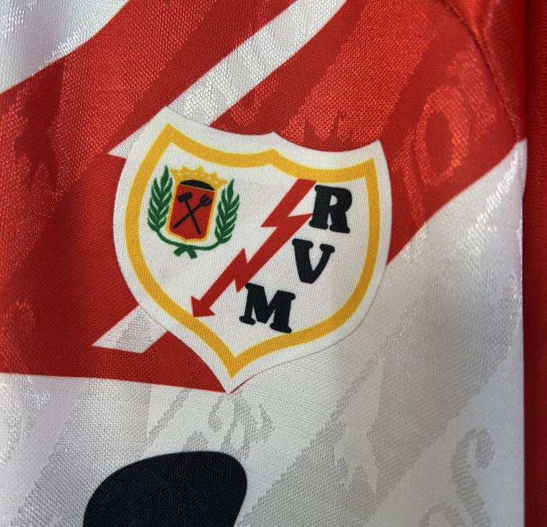 94/95 Retro Rayo Vallecano Home Jersey