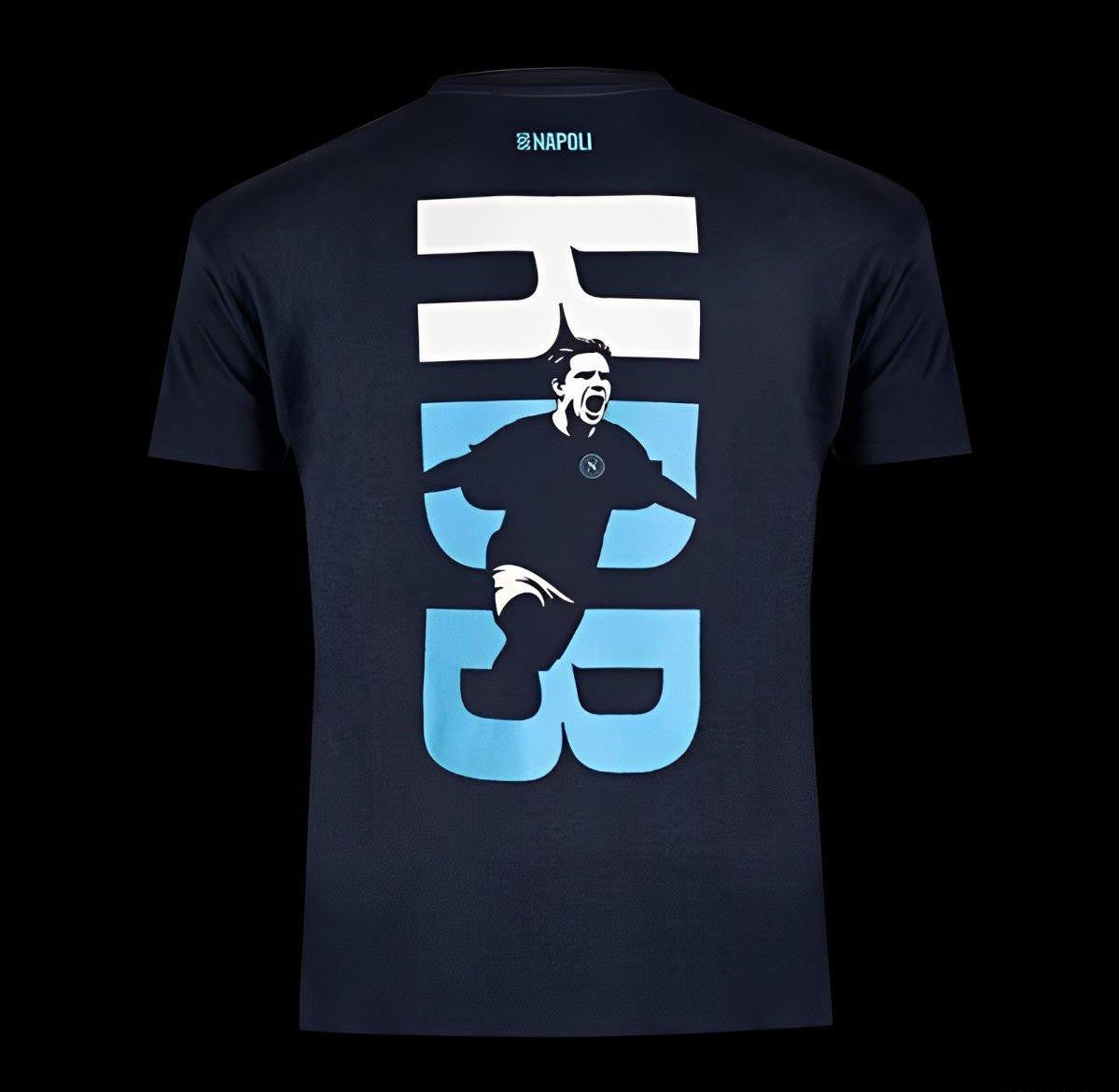 25/26 SSC Napoli Kevin De Bruyne Navy T-shirt