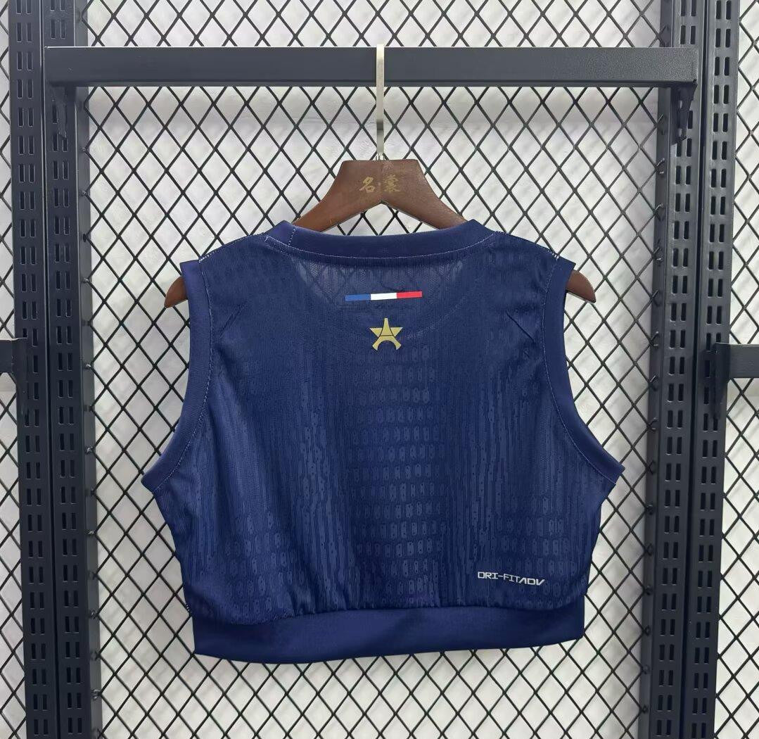 1 Star Women's 25/26 Paris Saint-Germain PSG Navy Blue Athletic Tank Top